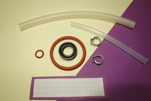 Dichtungsset - Siemens EQ9 - Brühgruppe  incl. Teflonschläuche, Ötiker - C11 EQ3