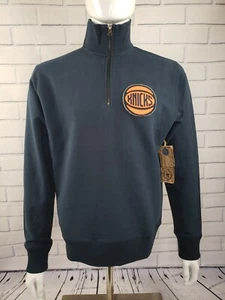 47 Brand New York Knicks 1/4 Zip Sweatshirt - Men's Size Small & Medium - Picture 1 of 11