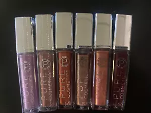 6 Pure Cosmetics Natural Hydrating LED Light Up Lip Gloss, Shade: - Picture 1 of 1