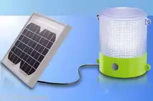 Sanyo 220 Volt Solar Rechargeable Lantern 220V Light For Asia Africa -NON-USA - Picture 1 of 6