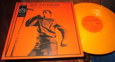 JOY DIVISION LOVE WILL TEAR US APART EP NM US ORANGE COLOR VINYL LTD EDITION Foto 1 de 4