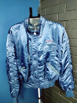 SONY ВИНТАЖНЫЙ темно синий нейлона куртка размер средний взрослый  - Изображение 1 из 4