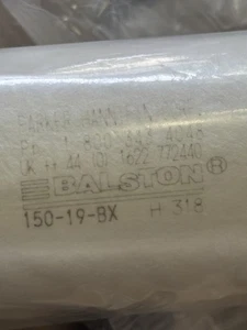 Confezione da 9 - Ricambio filtro microfibra originale Parker Balston 150-19-BX H 318 - Foto 1 di 2