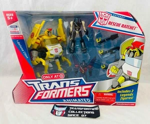Transformers Animated Deluxe Rescue Ratchet With Legends Starscream & Prowl MISB - Picture 1 of 2
