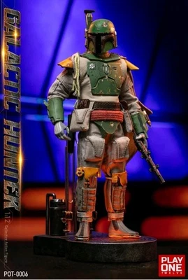 Figura de acción Play One Twelve POT-0006 1/12 Galactic Hunter Fett ROTJ VENDEDOR DE EE. UU.  Foto 1 de 4