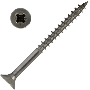 Spanplattenschrauben Ø4mm Edelstahl A2 Senkkopf Holzschrauben Kreuzschlitz V2A - Bild 1 von 7