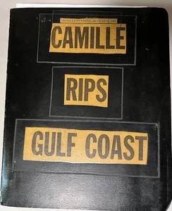 Hurricanes / Camille Rips Gulf Coast Circa 1969 scrapbook of photographs - Imagen 1 de 7