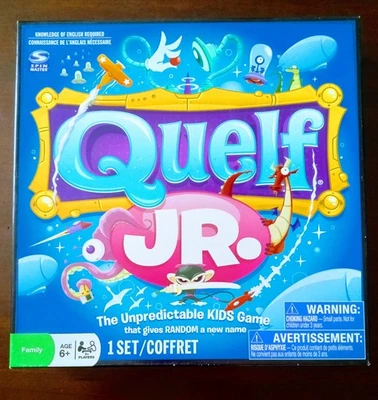 Quelf Jr. Board Game Replacement Pieces Or Entire Game - Image 1 of 4