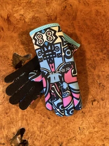 Water Gloves, 3mm Neoprene Five Finger Warm Wetsuit for Scuba Dive , Surf Size M - Picture 1 of 4