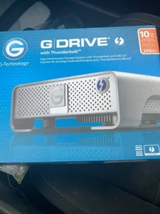 G-Technology 10TB G-DRIVE w/ Thunderbolt & USB 3.0 Desktop External Hard Drive - Picture 1 of 9
