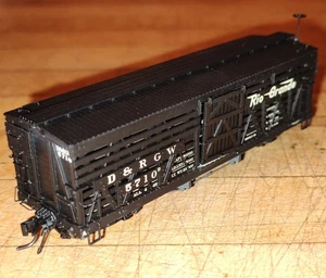 Blackstone HOn3 D&RGW Denver Rio Grande 5710 30' Stock Car B340219 - Picture 1 of 12