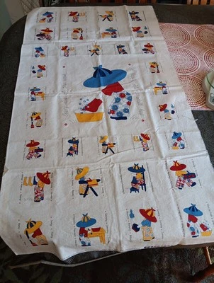 Panel de tela vintage Karen Snyder para tela Andover "wash tin" Foto 1 de 4