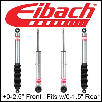Eibach PRO-TRUCK Front/Rear Shocks 2014-2018 Silverado Sierra 1500 w/0-1.5" Lift - Image 1 of 3