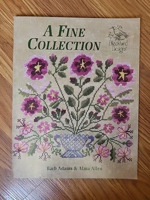 Blackbird Design "A Fine Collection" Pattern Book OOP Monthly Journal Pages - image 1 of 4