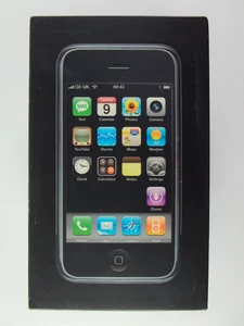 NEAR MINT Apple iPhone 2g 8gb 1st Generation A1203 Boxed Collectors Piece - Rare - Picture 1 of 17