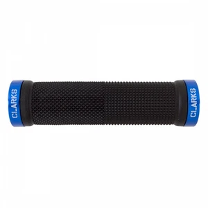 Clarks Lock-On Grips Dual Lock On Blue/Black 130mm - Picture 1 of 1