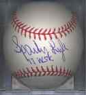 Sparky Lyle 1977 WSC New York Yankees Autographed Signed OML Baseball COA