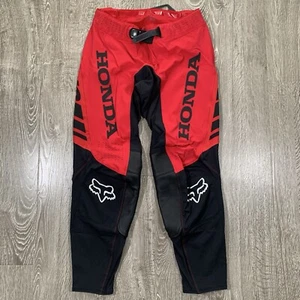 FOX RACING Flexair Honda Riding Pants RED BLACK, 32 - Picture 1 of 7