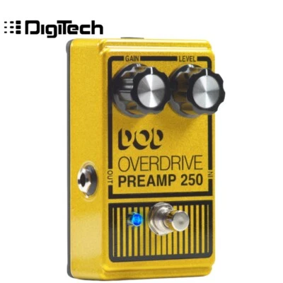DigiTech DOD Overdrive/Distortion Preamp 250 Guitar Effects Pedal DOD250-13-U - Image 1 of 4