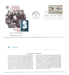 1683 Telephone Fleetwood, FDC - Picture 1 of 1