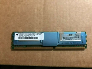 SERVER RAM 2GB (1x2GB) HMP525F7FFP4C-Y503 AB-C PC2-5300F ECC REG - HP 398707-051 - Foto 1 di 2