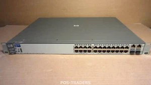 HP J4900B Procurve 2626 24x 10/100 Ports + 2x GbE (RJ-45/SFP) Ports L2/3 Switch - Afbeelding 1 van 2