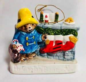 Paddington Bear, Schmid 1981 Annual Ornament “Bear Hopes” - Hanging Stockings - Picture 1 of 9