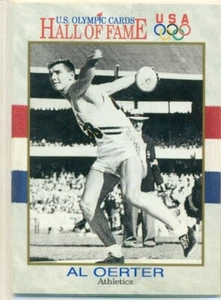 U.S. OLYMPIC CARDS - HALL OF FAME - AL OERTER - ATHLETICS - Picture 1 of 2