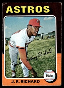 1975 Topps Minis J.R. Richard Houston Astros #73