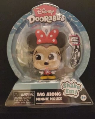 Clip de mochila Disney Doorables Minnie Mouse etiqueta a lo largo Foto 1 de 2