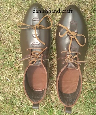 Viking cosplay boots Viking period boots Norseman boots Viking men's boots - Image 1 of 4