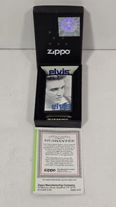 Zippo Elvis Blue Alfred schwarz matt 24545 mit Papieren NEU - Bild 1 von 9