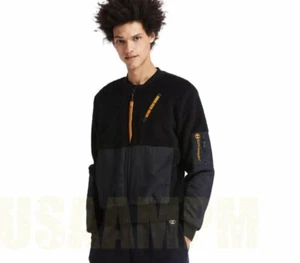 Chaqueta de lana negra con cremallera completa Timberland para hombre A2CEY - Imagen 1 de 3