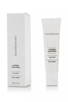 Bare Minerals Combo Control Milky Face Primer Balance 1 fl. oz FULL SIZE NEW - Image 1 of 2