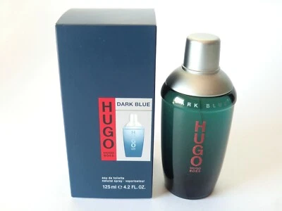 Hugo Boss HUGO Dark Blue EDT Nat Spray 125ml - 4.2 Oz BNIB Retail  - Image 1 of 4