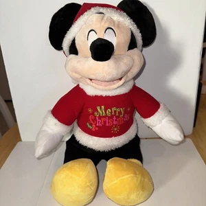 Disney DanDee Collector's Choice Frohe Weihnachten Mickey Mouse 21 Zoll Plüsch Weihnachtsmann - Bild 1 von 11