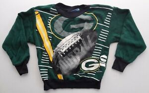 Team Glasgow Green Bay Kids M 6 Sweatshirt Packers 1997 NFL Made in USA VTG
