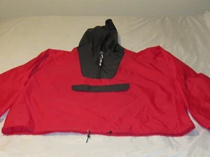 XL Red & Black Windless Windbreaker - Picture 1 of 12