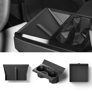 Accesorios Tesla Cybertruck 3 piezas, inserción portavasos, bandeja organizadora reposabrazos - Imagen 1 de 1