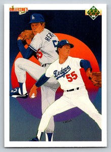 1990  Upper Deck #10 Orel Hershiser Checklist Los Angeles Dodgers