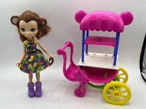 Enchantimals Merit Monkey Fruit Cart (Mattel 2016 For Fashion Dolls) - Picture 1 of 5