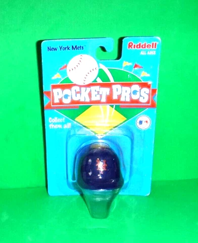 1997 New York Mets Riddell Pocket Pros Baseball Mini Helmet Cover