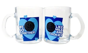 Tazze novità "Andiamo insieme come latte e biscotti" -10 oz ea-LOTTO di 2 - Foto 1 di 2