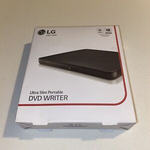 LG SP80NB60 Ultra Slim Portable DVD Writer M-Disc TV Windows & Mac OS