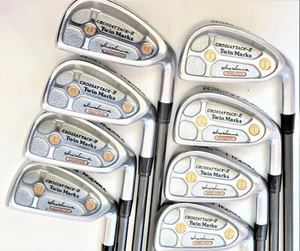 RARE S-FLEX 1STAR HONMA TWIN MARKS CROSSATTACK2 8PC IRONS SET GOLF NWO - Picture 1 of 5