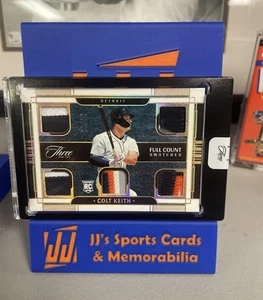 2024 Panini Three and Two - Full Count Swatches Colt Keith /10 - Picture 1 of 2