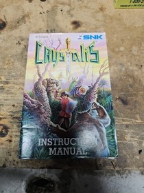 Crystalis Instruction Manual Booklet Only Nintendo Nes Authentic