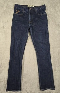 Ariat M1 Jeans Men’s 32x34 Vintage Straight Dark Wash - Picture 1 of 11