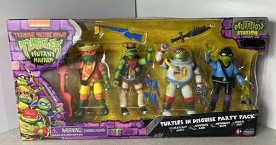 Teenage Mutant Ninja Turtles Mutant Mayhem - Turtles in Disguise Party Pack New - Image 1 of 4