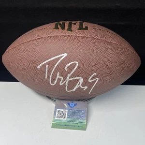 Drew Brees Signed Football #9 New Orleans Saints Autograph Player HOLOGRAM & COA - Picture 1 of 8